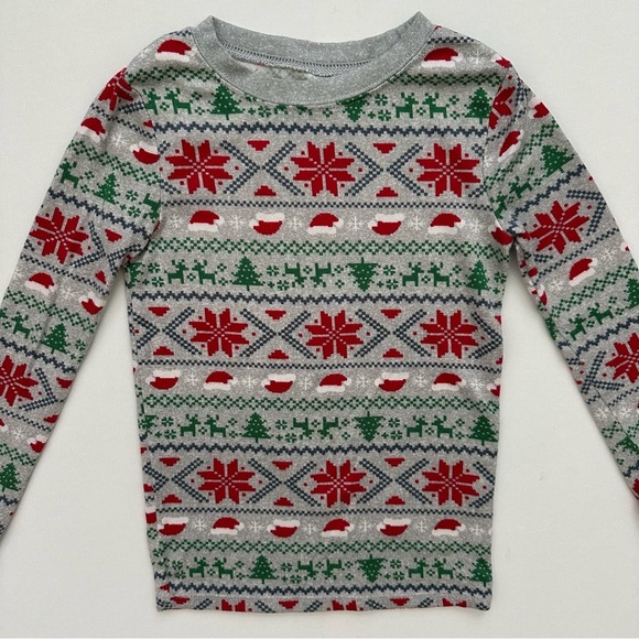 Holiday Time Kids Christmas Pajamas Size 6 - Picture 8 of 15